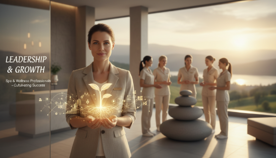 Leadership and growth in spa management for sustainable business development.