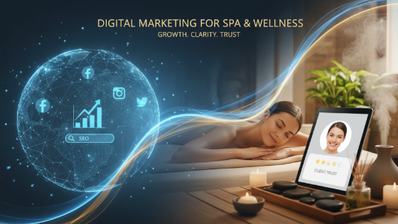 Digital marketing strategies for spa and wellness businesses to enhance visibility and client trust.